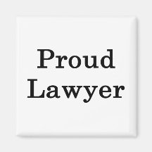 Proud Lawyer Refrigerator Magnets