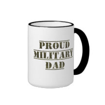 Proud Military Dad Coffee Mug