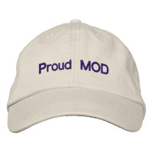 Proud MOD Embroidered Baseball Cap