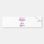 Proud Mother of a Navy Officer Bumper Sticker
