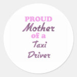 Proud Mother of a Taxi Driver Sticker