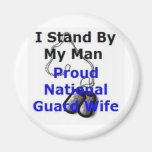 Proud National Guard Wife Magnets