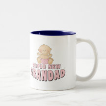 PROUD NEW    Grandad Girl Coffee Mug