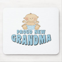 PROUD NEW Grandma T-Shirt Mouse Pads