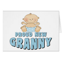 PROUD NEW Granny T-Shirt Cards