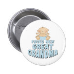 PROUD NEW Great Grandma T-Shirt Buttons
