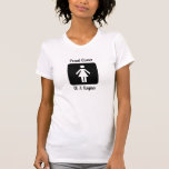Proud Owner Of A Vagina Design Feminist T-Shirt