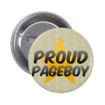 Proud Pageboy Pinback Button