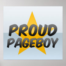 Proud Pageboy Posters
