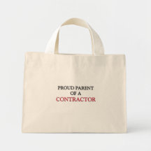 Proud Parent Of A CONTRACTOR Bag