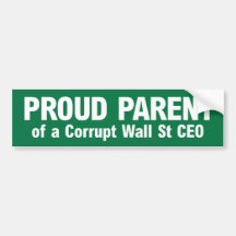 Proud Parents of CEO Bumper Sticker