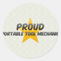 Proud Portable Tool Mechanic Sticker