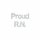 Proud R.N. Embroidered Hooded Sweatshirt