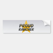 Proud Rancher Bumper Sticker