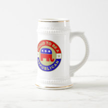 Proud Republican Stein Coffee Mug