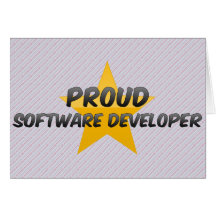 Proud Software Developer Greeting Cards