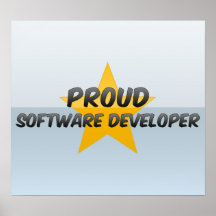 Proud Software Developer Posters
