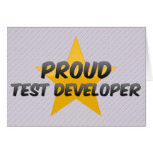 Proud Test Developer Cards
