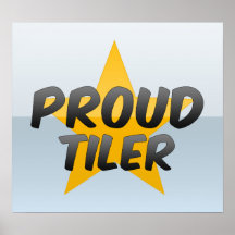 Proud Tiler Print