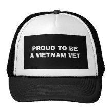 PROUD TO BE A VIETNAM VET TRUCKER HAT