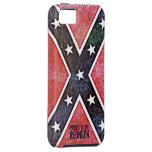 Proud to be Redneck Grunge Confederate Rebel Flag iPhone 5 Cover