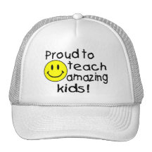 Proud To Teach Amazing Kids (Smiley) Mesh Hat