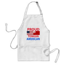 Proud Tongan American Aprons