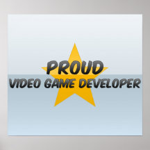 Proud Video Game Developer Print