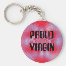Proud Virgin Keychain
