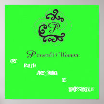 Proverb31Woman Poster