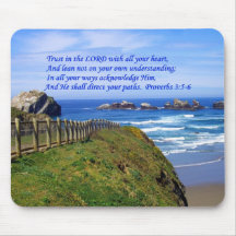 Proverbs Path Mousepad