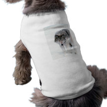 Prowling Wolf Dog Clothing