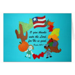 Psalm 107:1 card