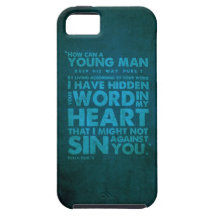 Psalm 119 iPhone 5 cover