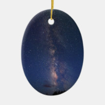 Psalm 19:1 Milky Way Ornament