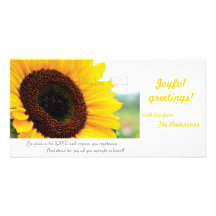 Psalm 32:11 Scripture photocard Customized Photo Card