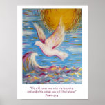 Psalm 91 Poster Christian Art