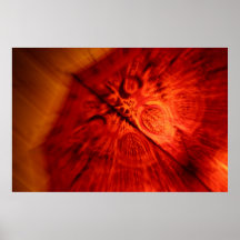 psychedelic abstract art print