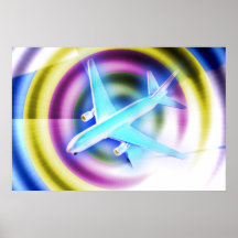 Psychedelic Aeroplane Posters