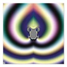 Psychedelic Heart Art Photo