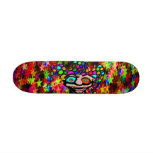 Psychedelic Jester "Starz" Skate Board Deck
