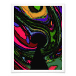 Psychedelic Keyhole ~ Print HIGH GLOSS Art Photo