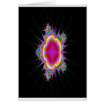 Psychedelic Snowdrop Card