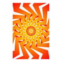 Psychedelic Spiral Pattern: Vector Art: Stationery