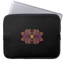Psychedelic Star Laptop Computer Sleeve