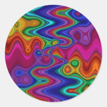 Psychedelic Sticker