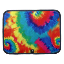 Psychedelic Tie Dye Rickshaw Folio Planners