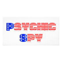 Psychic Spy Custom Photo Card