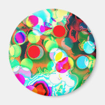 Psychodelic Lights Magnet