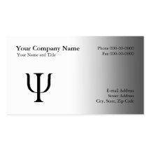 Psychologist Business Card